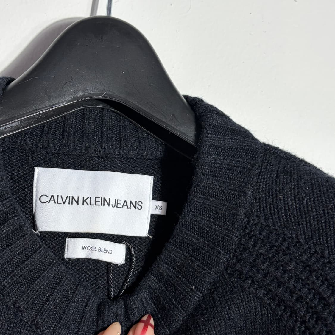 캘빈클라인 블랙 니트 (무료배송) 상품이미지3