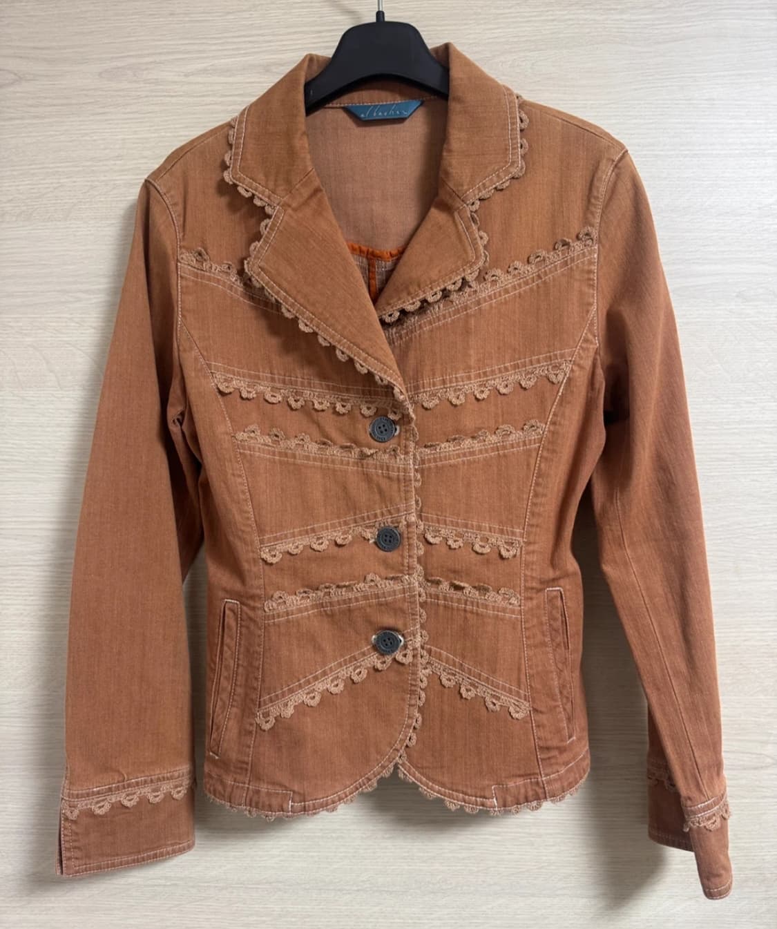 레이스 브릭 자켓 상품이미지1