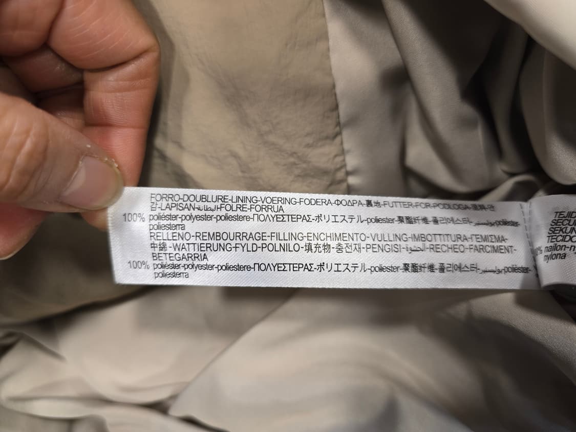 자라 양털 덤블 패딩 후드 점퍼 55~66 상품이미지7