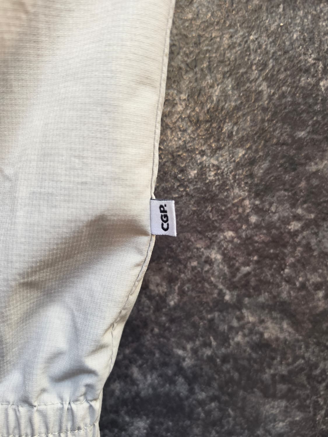 코드그라피 아이보리색 유틸리티 바람막이 자켓-L 상품이미지7