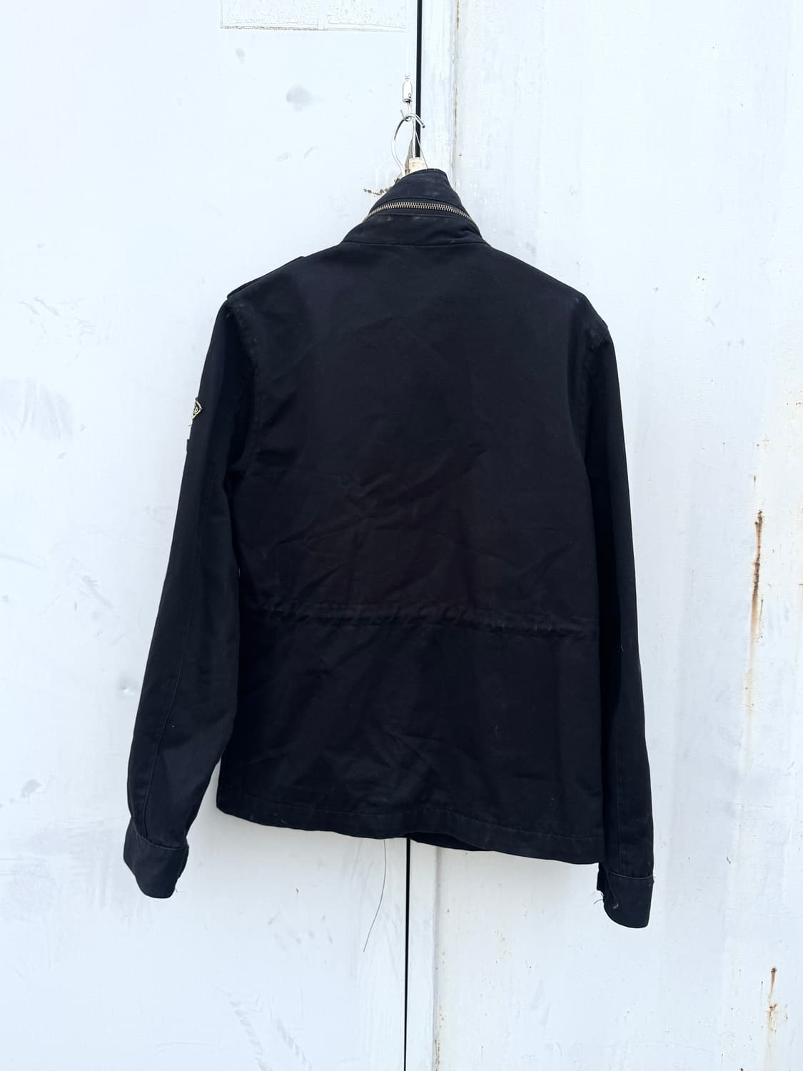 블랙 패치 필드 자켓 상품이미지2