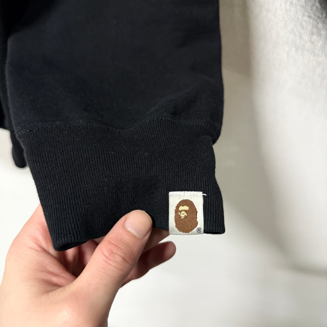 정품 베이프 스와로브스키 1st 반 녹계 반카모 샤크 풀 집업 후디 상품이미지4