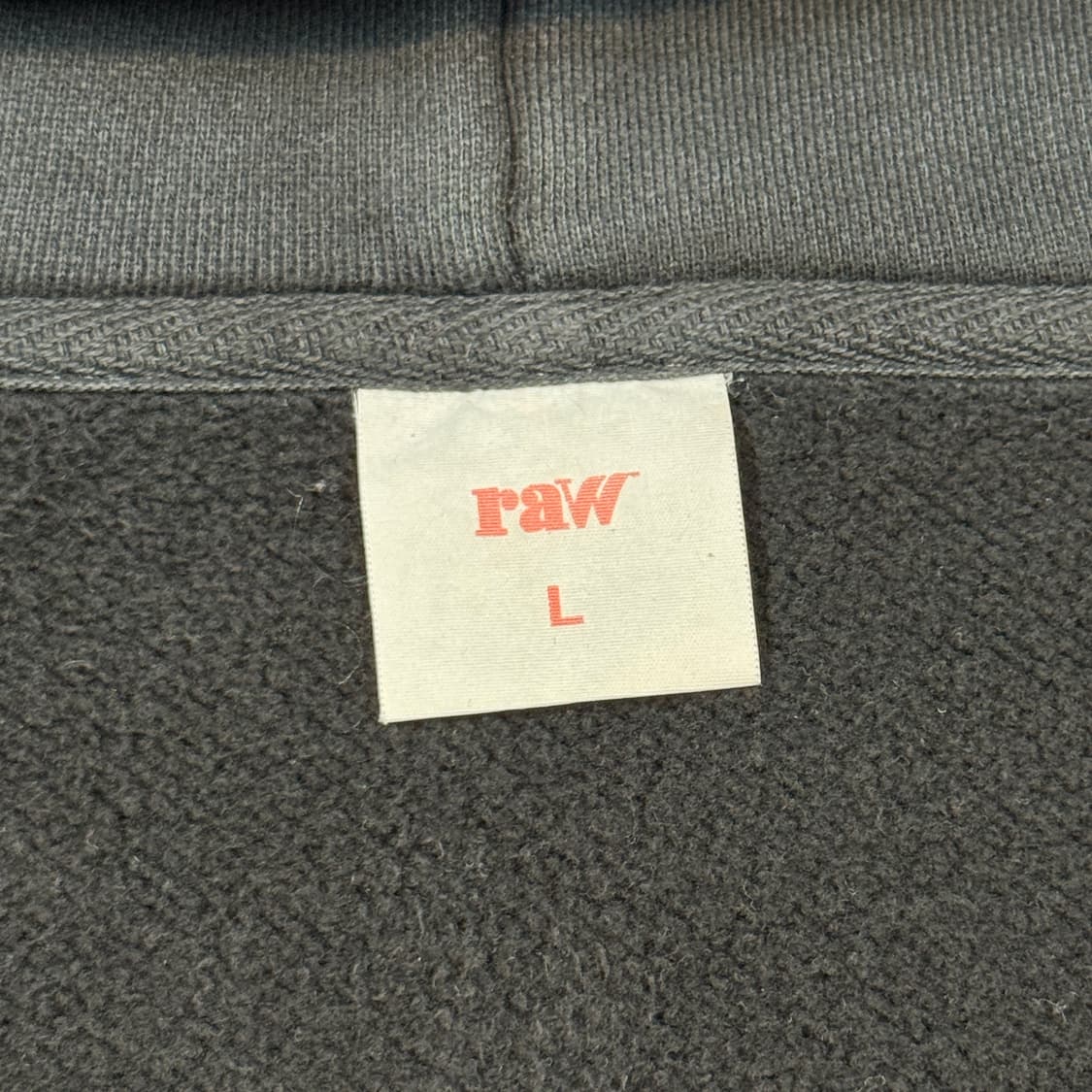 L) 블라인드파일즈 블랭크 후드집업 상품이미지7