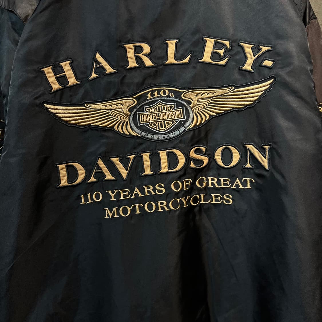[M] HARLEY DAVIDSON 할리데이비슨 110주년 봄버 자켓 상품이미지8