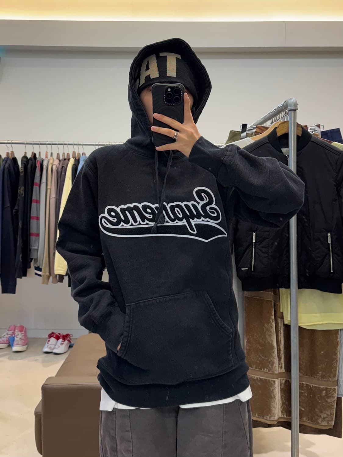 슈프림 x MCMXCIV 러플 스크립트 후드티 상품이미지6