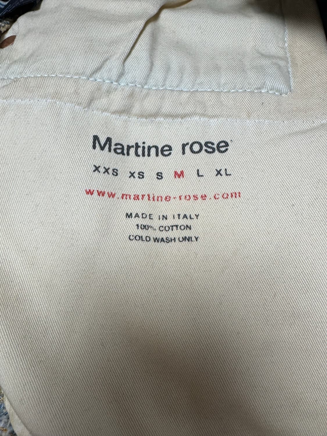 마틴 로즈 트위스트 루프 진 M(31~32) 상품이미지4