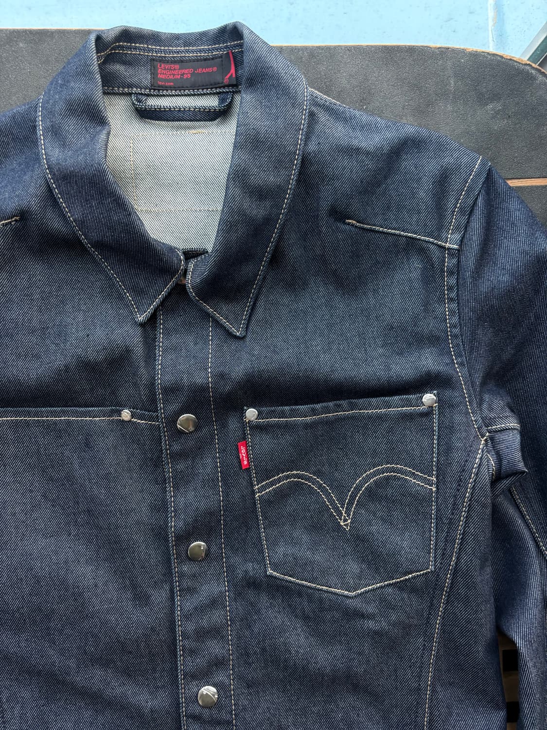 리바이스 엔지니어드진 데님 자켓 상품이미지3