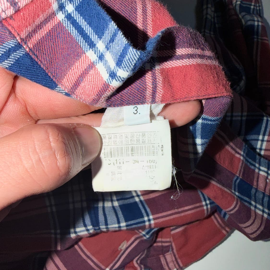 톰브라운 체크 셔츠 상품이미지6