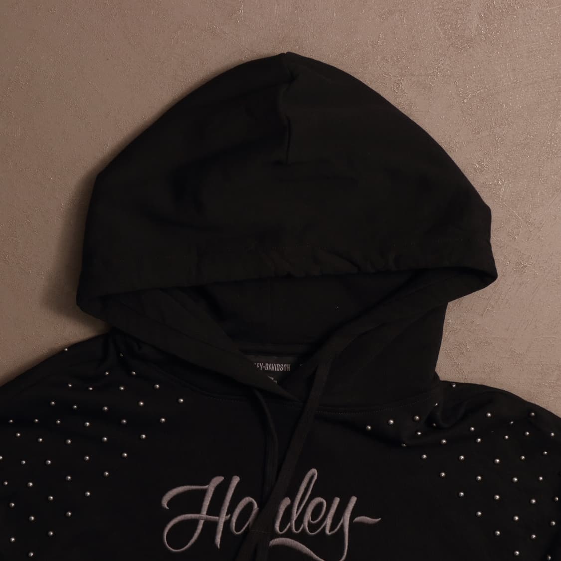 할리데이비슨 자수 스틸 후드티 A1421 상품이미지2
