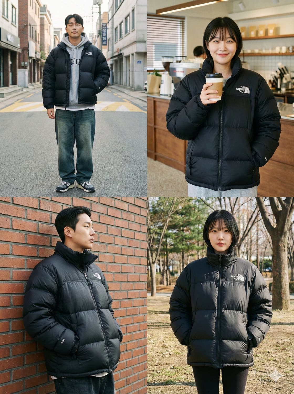 [노스페이스] 겨울 근본템 700필 블랙 구스다운 눕시 패딩 105 상품이미지1