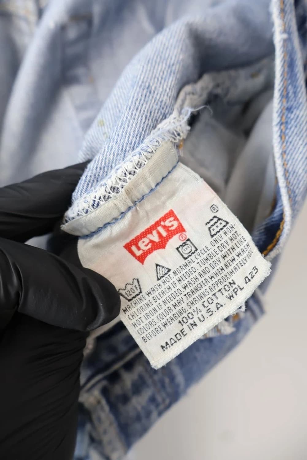 90's Levi's 501 USA Paint Jeans 상품이미지9