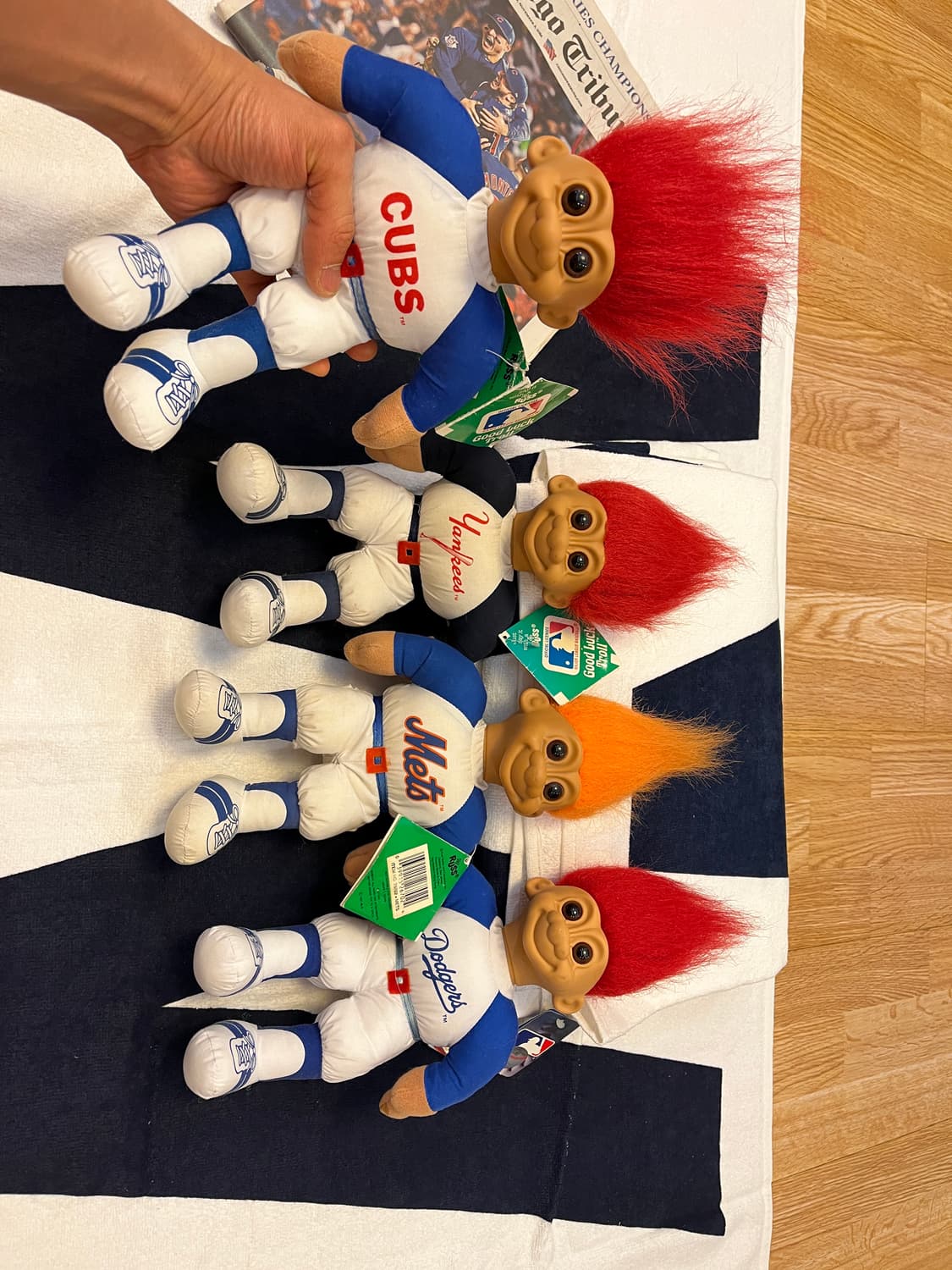 MLB 트롤돌 다져스 / 양키즈 / 메츠 인형 상품이미지2