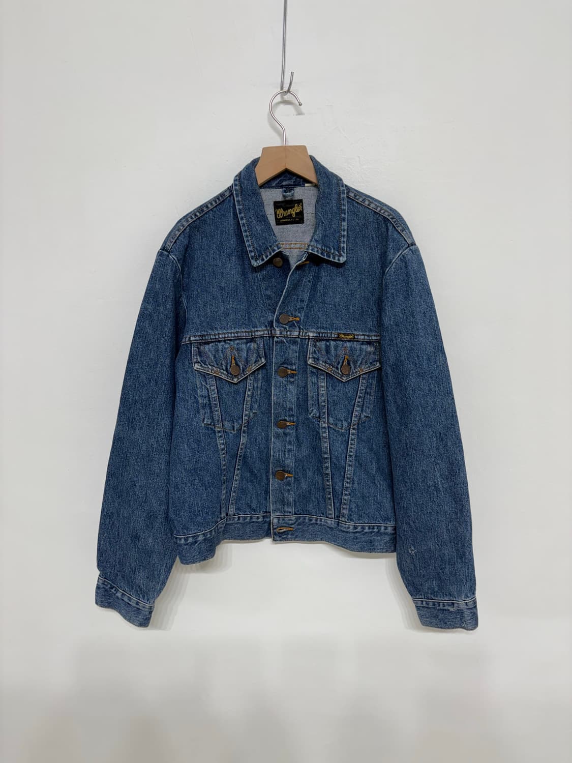 90's  Wrangler Japan Denim trucker Jacke 상품이미지1