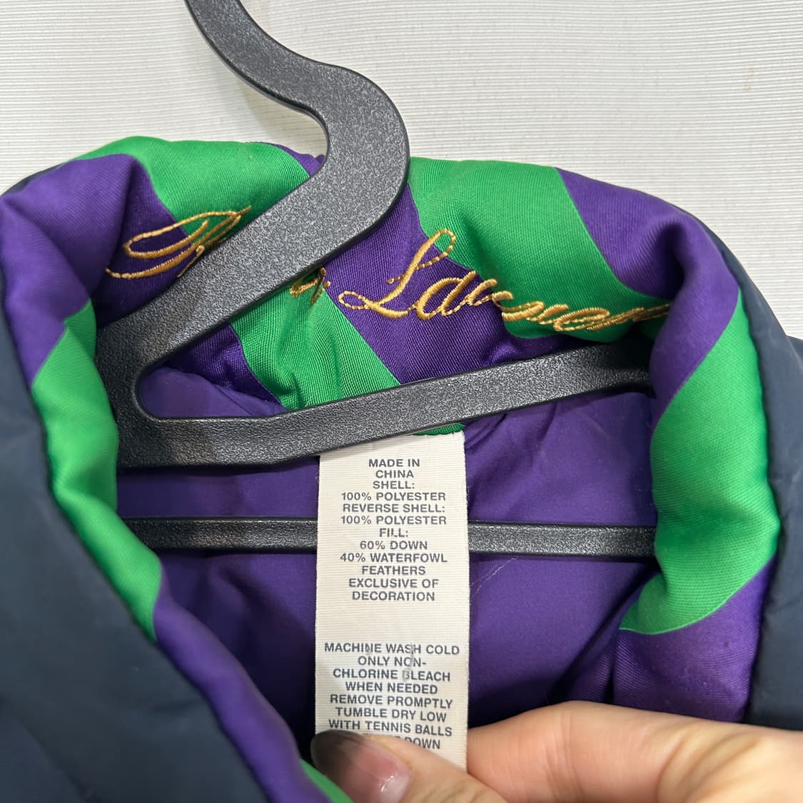 폴로 랄프로렌 키즈 오리털 패딩조끼 8-10 상품이미지2