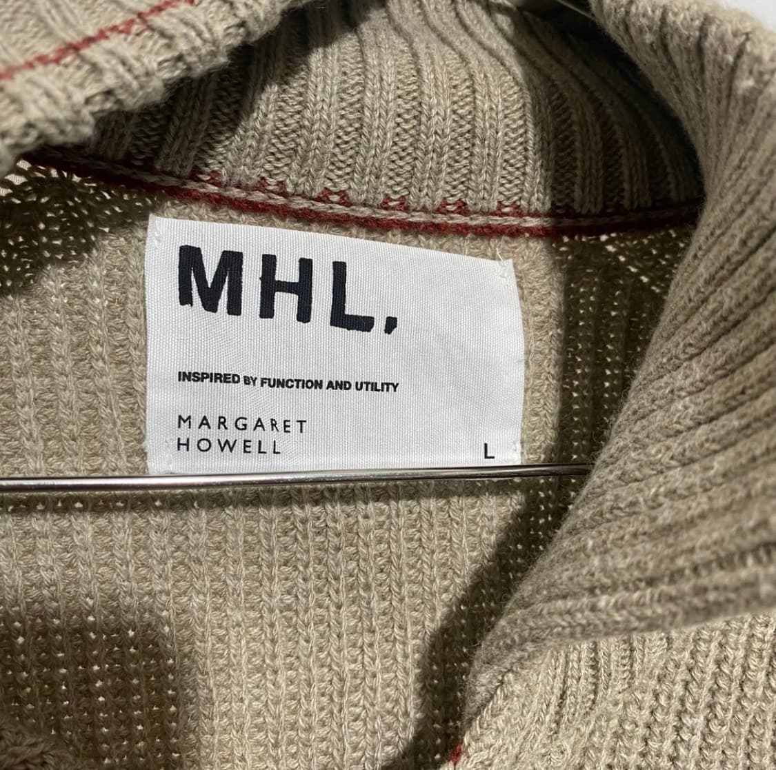 Margaret Howell stand collar cardigan 상품이미지1