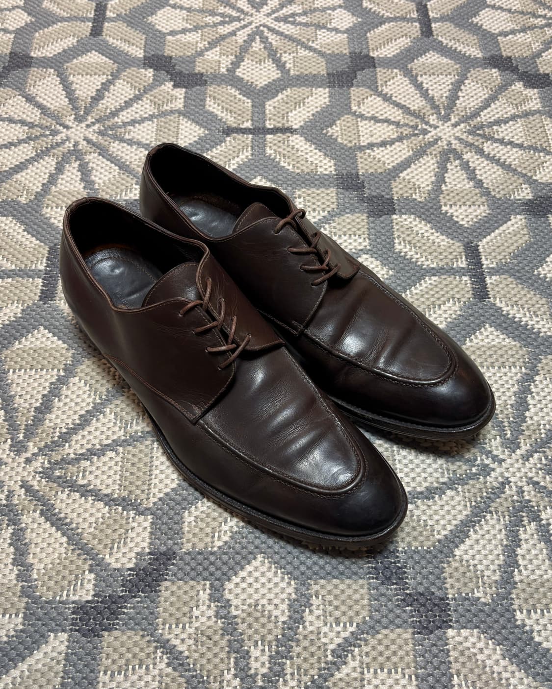 (7.5) 에르메네질도 제냐 더비슈즈 상품이미지1