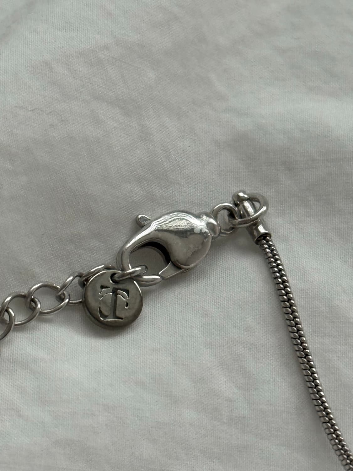 트리밍버드 더블 참 목걸이 상품이미지3