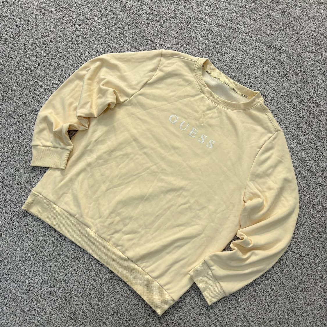 XL 게스 기모 맨투맨 긴팔티 0330J 상품이미지1