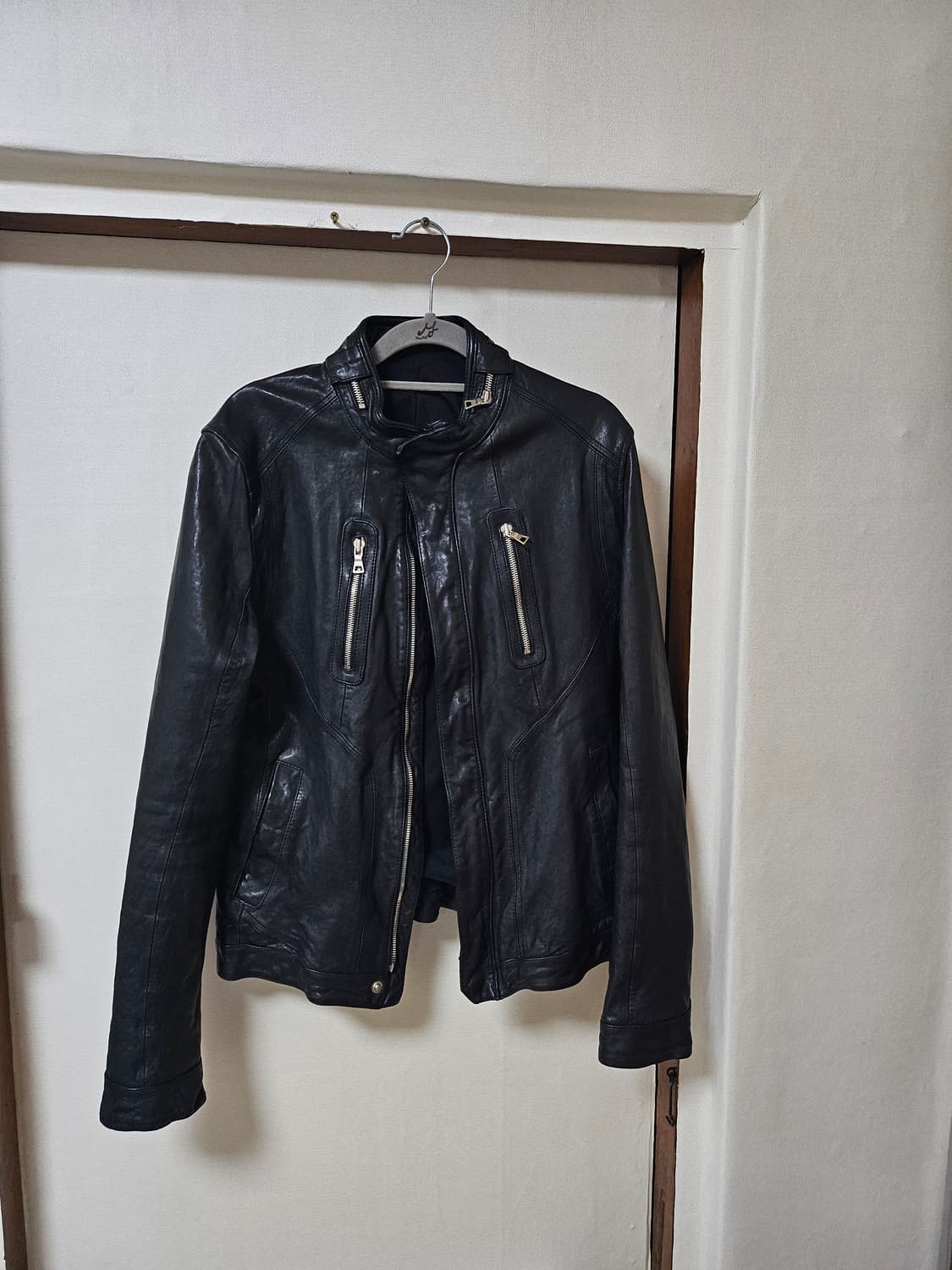 시스템 가죽자켓xl(95-핏한100) 상품이미지1