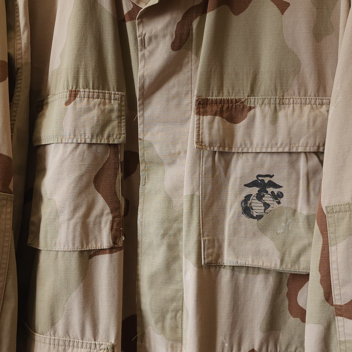 90s 미군 오리지널 사막 삼색 bdu 셔츠자켓 xl 레귤러 상품이미지6