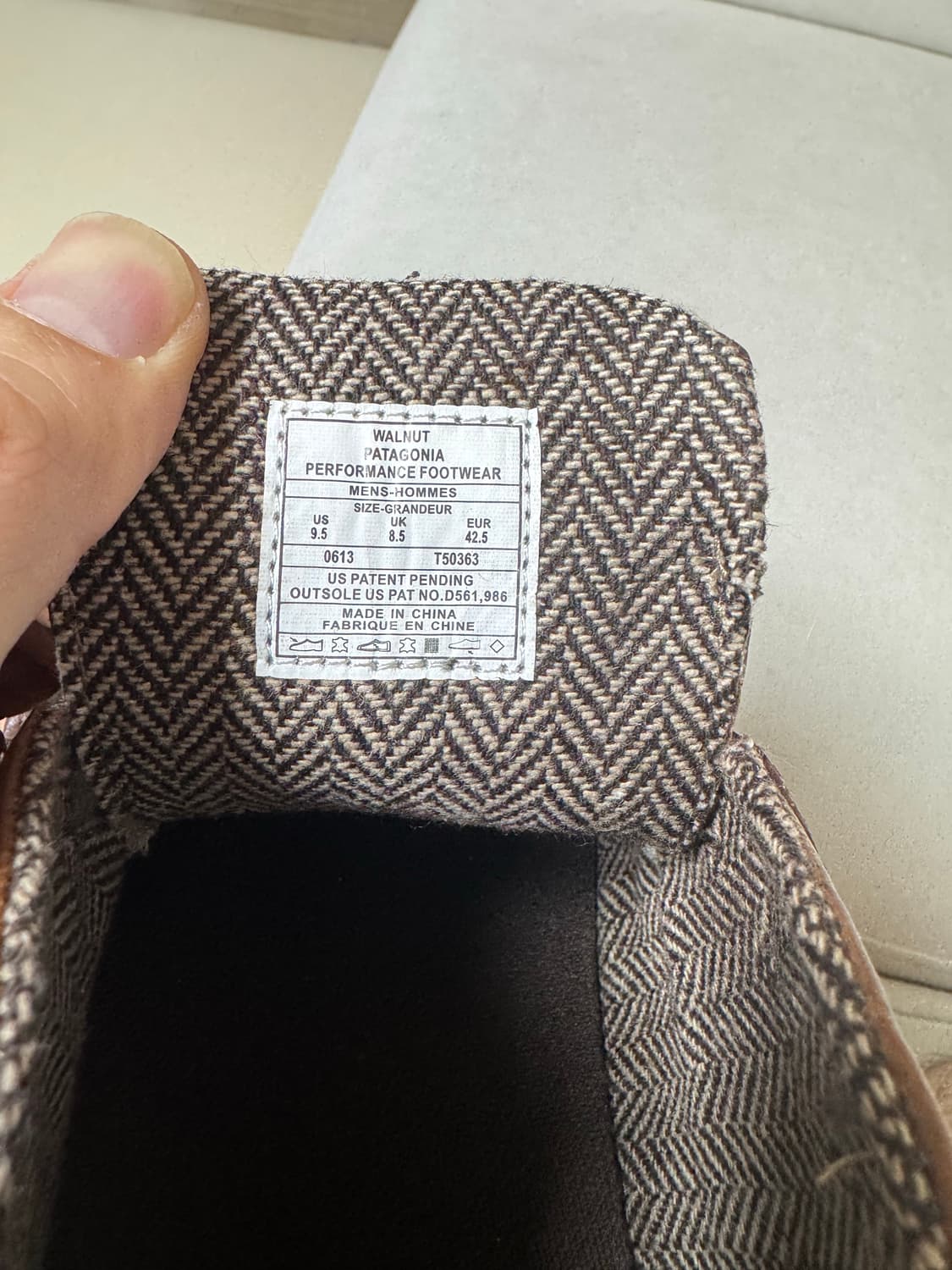 Patagonia Loulu Walnut leather shoes 상품이미지2