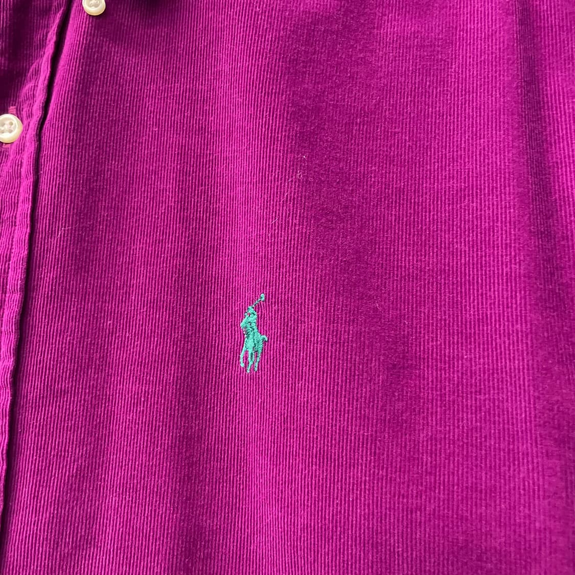 90s 폴로 랄프로렌 블레이크 핏 코듀로이 셔츠 N415 상품이미지5