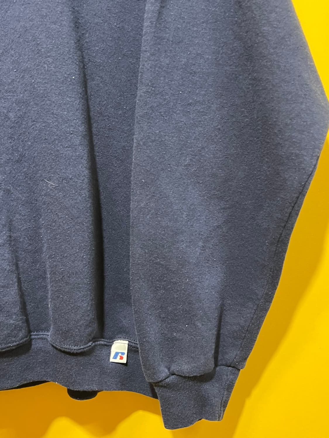 90s [XL] 러셀 빈티지 스웨트셔츠 맨투맨 네이비 상품이미지5