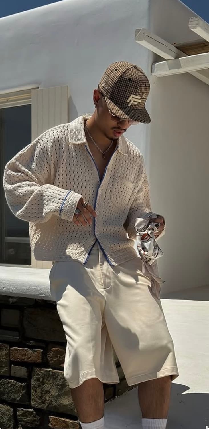 해리스 트위드 피티드캡 상품이미지6