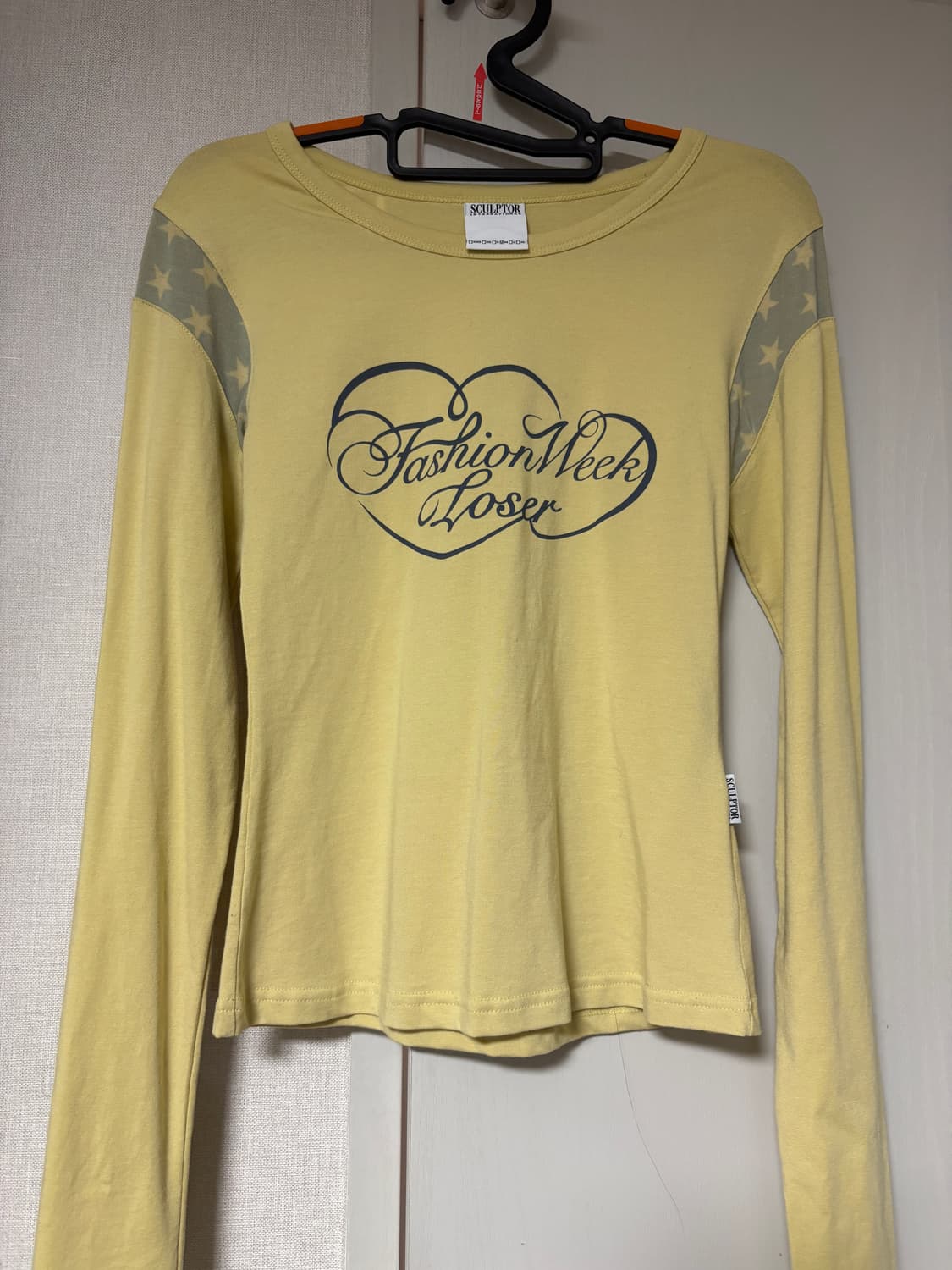 스컬프터 Star Band Tee Yellow M 상품이미지2