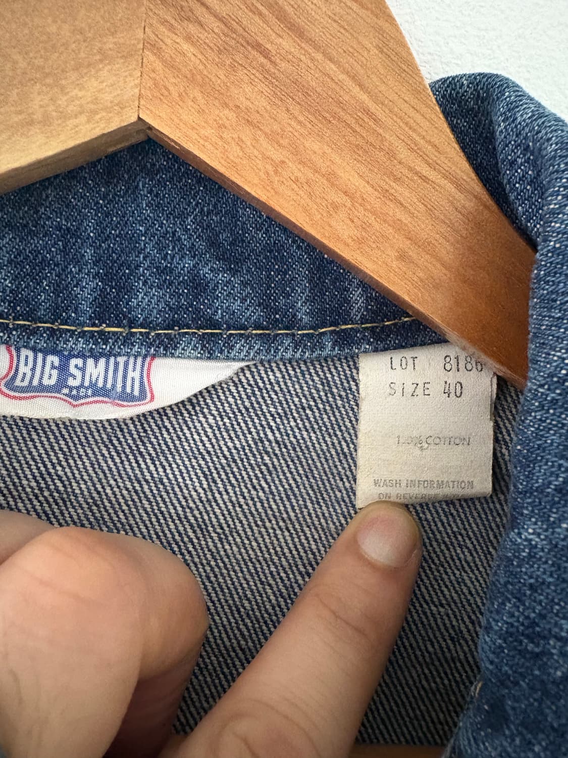 70's Big smith  Denim western jacket.  상품이미지5