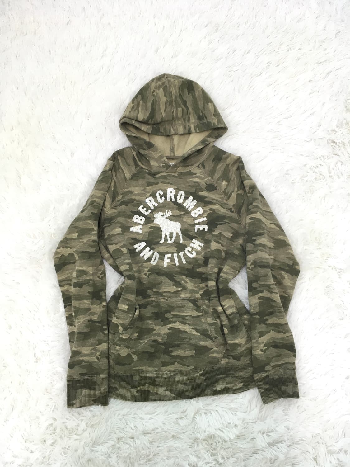 Abercrombie 아베크롬비 카모 비즈 후드티 상품이미지6