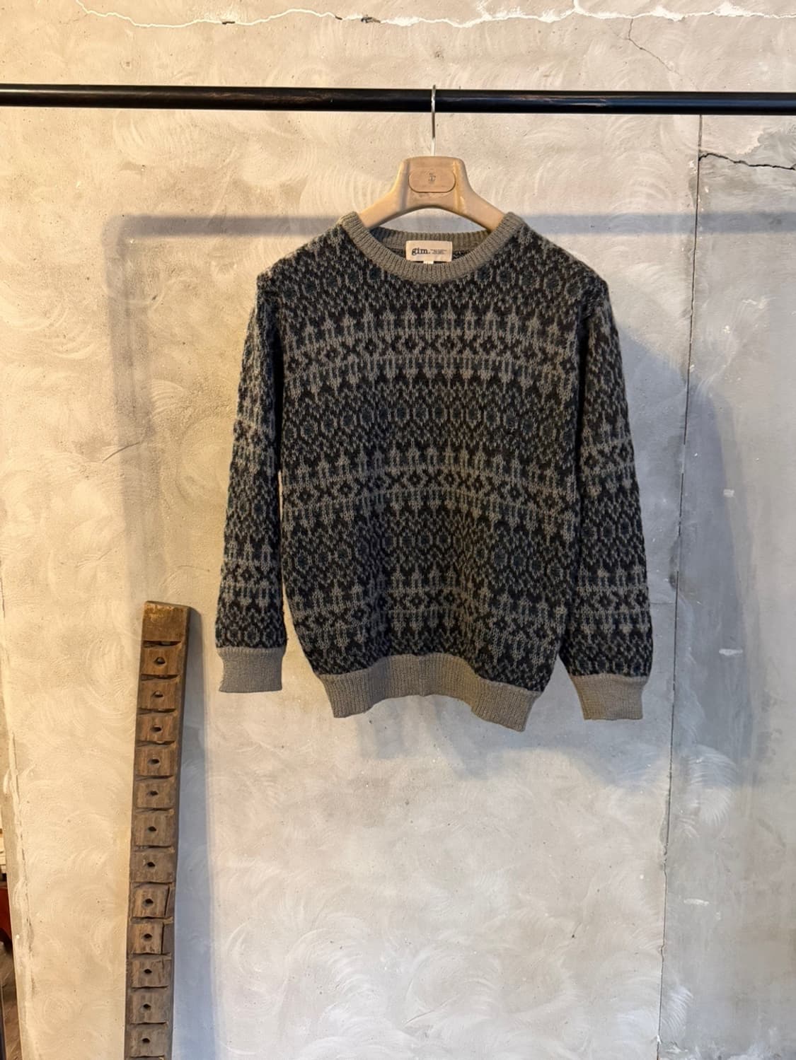 GIM 알파카 페어아일 니트 55 상품이미지1