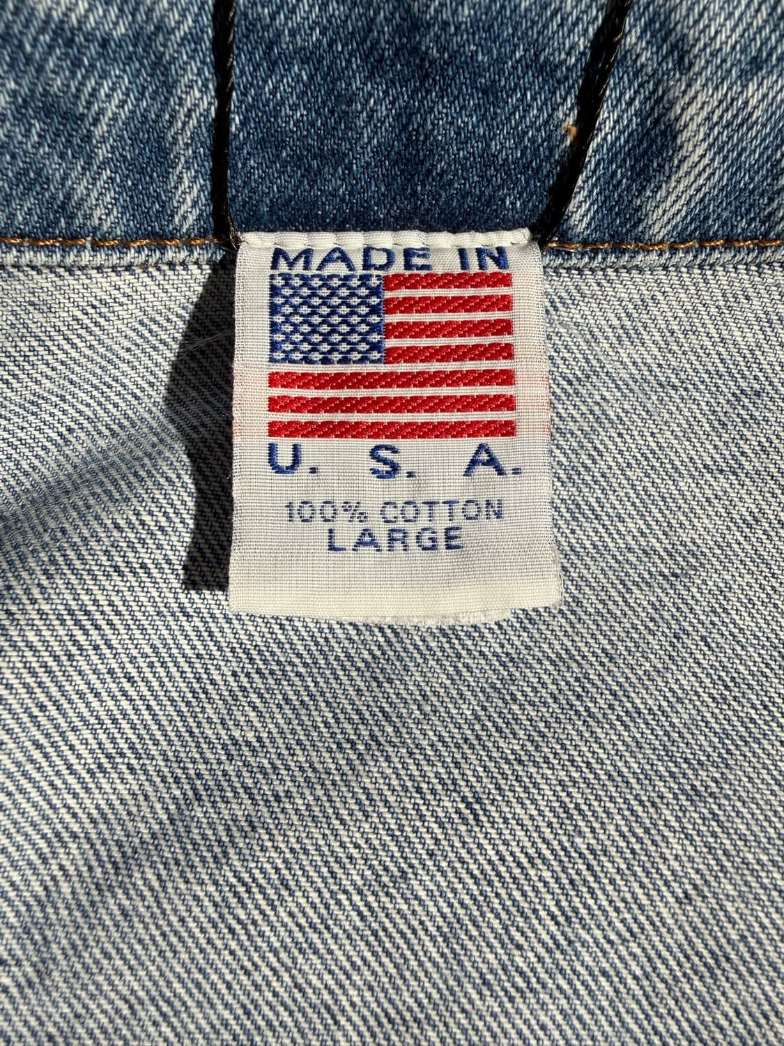 TYCA 미국 철강노조USW 데님 자켓 (Made In U.S.A) 상품이미지8