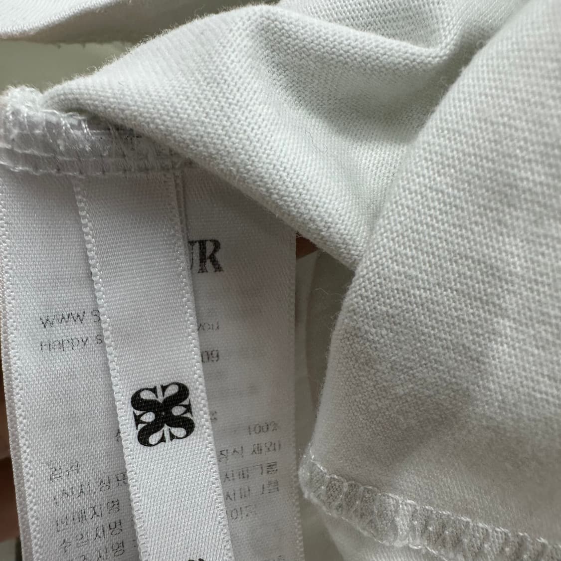 95 세터 남자 루즈핏 반팔 티셔츠 상품이미지4