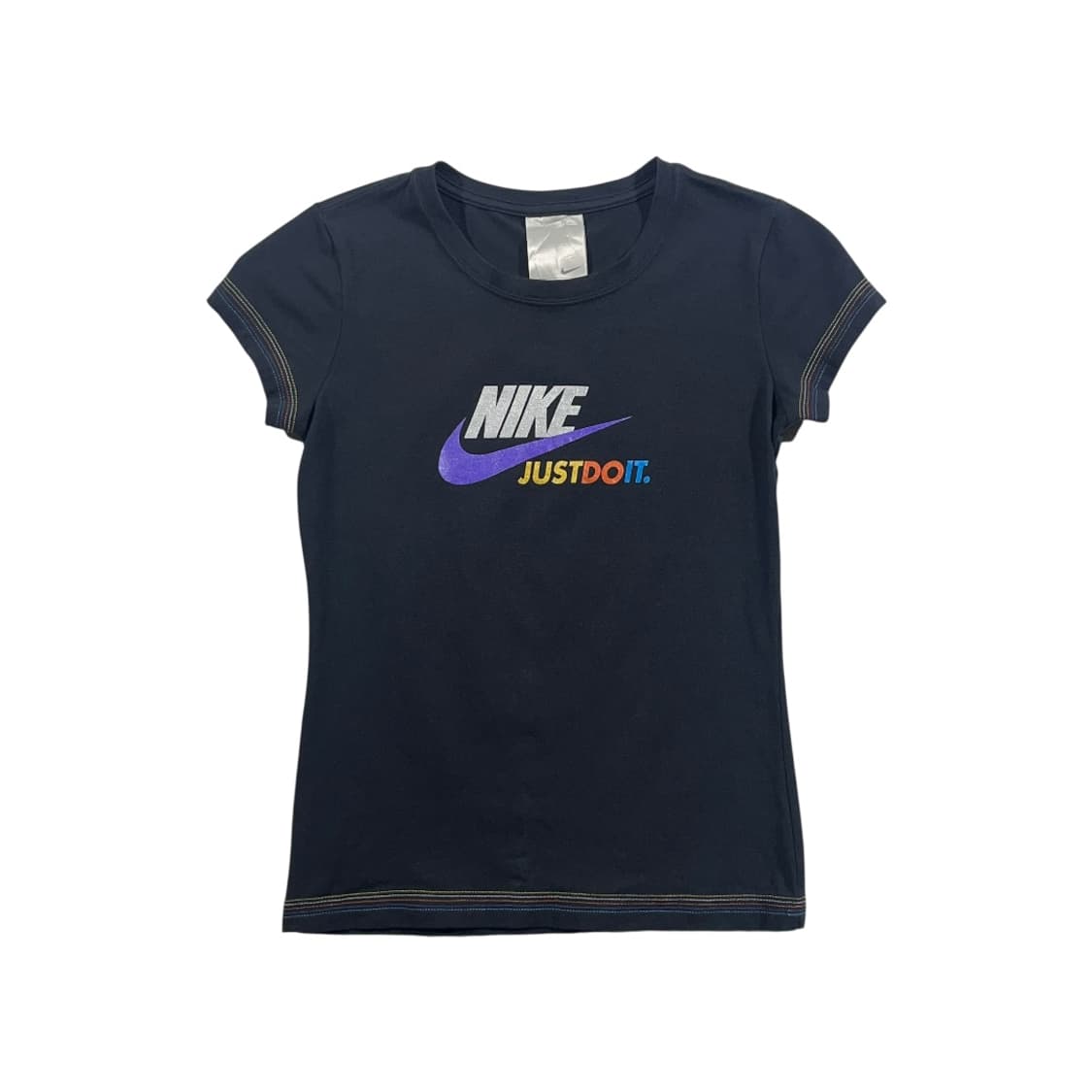 [NIKE] 나이키 그라데이션 로고 반소매 티셔츠 상품이미지1