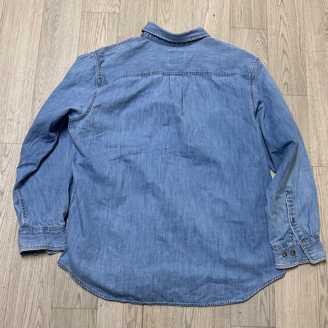 칼하트 데님셔츠 청남방 110-115 상품이미지2