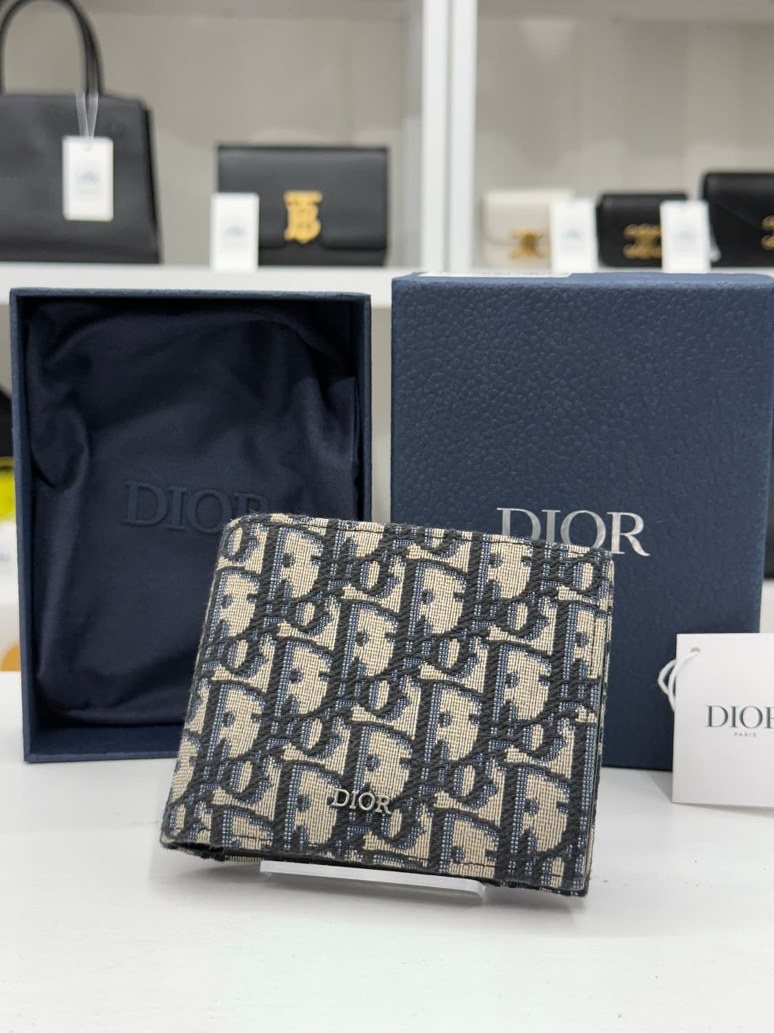 [OS] 디올 오블리크 컴팩트 반지갑 상품이미지1