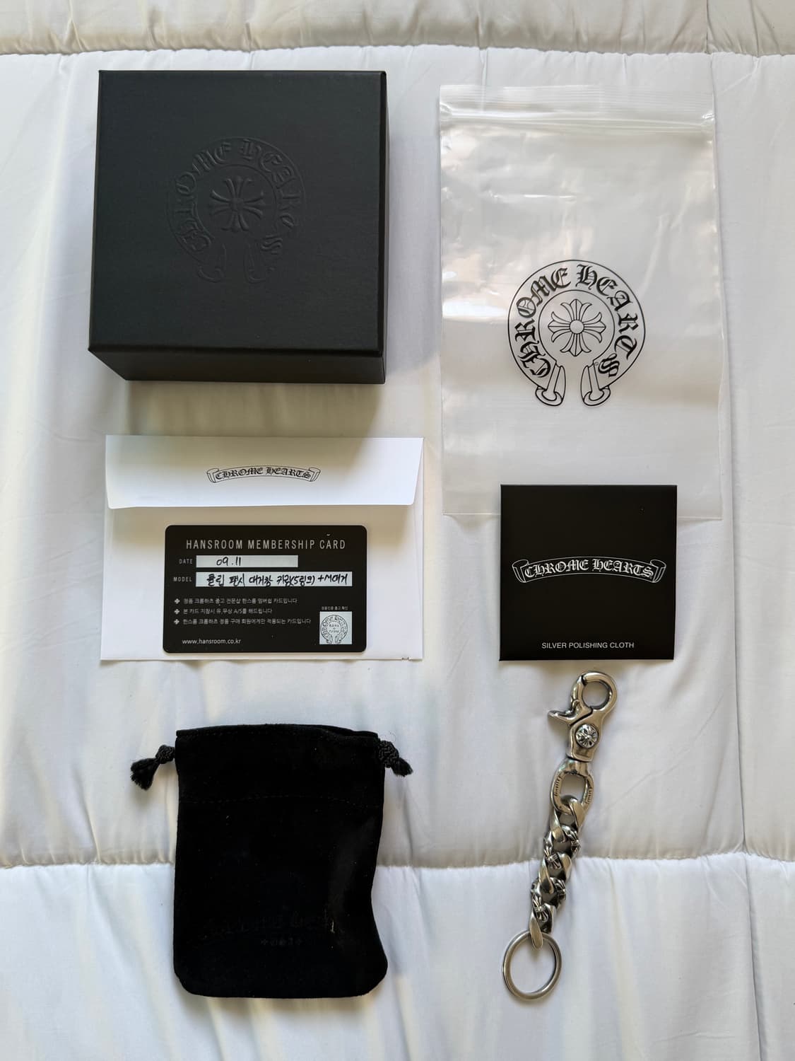 [5링크] 크롬하츠 클립 팬시 키링 상품이미지1