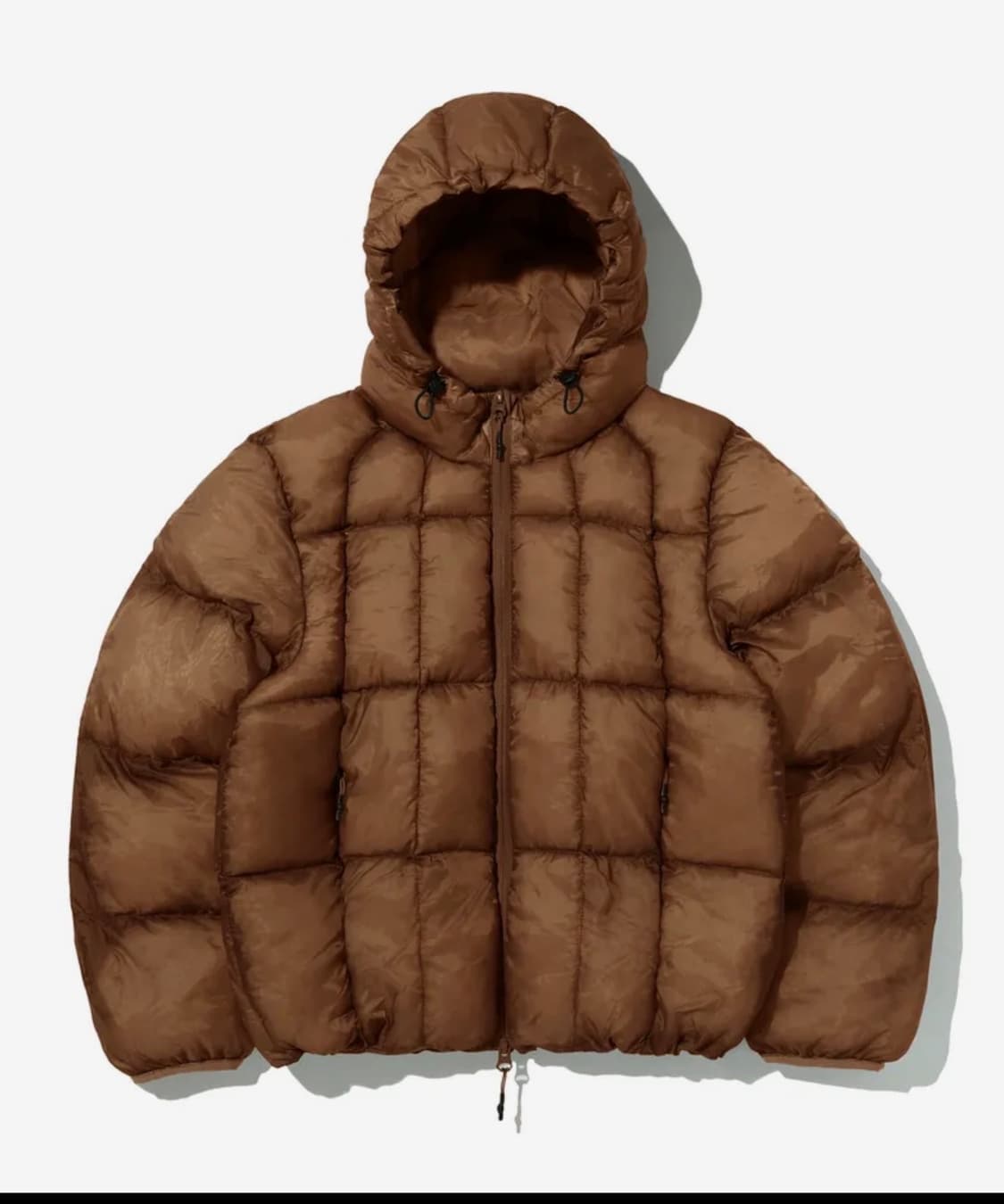 스웨이드 푸퍼 자켓 상품이미지1