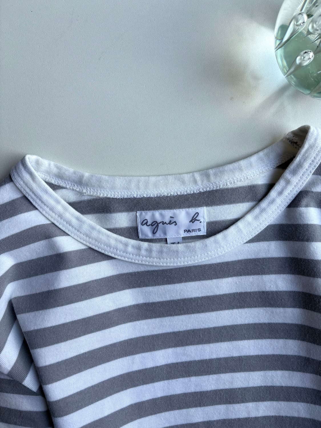 아네스베 스트라이프 티셔츠 상품이미지4