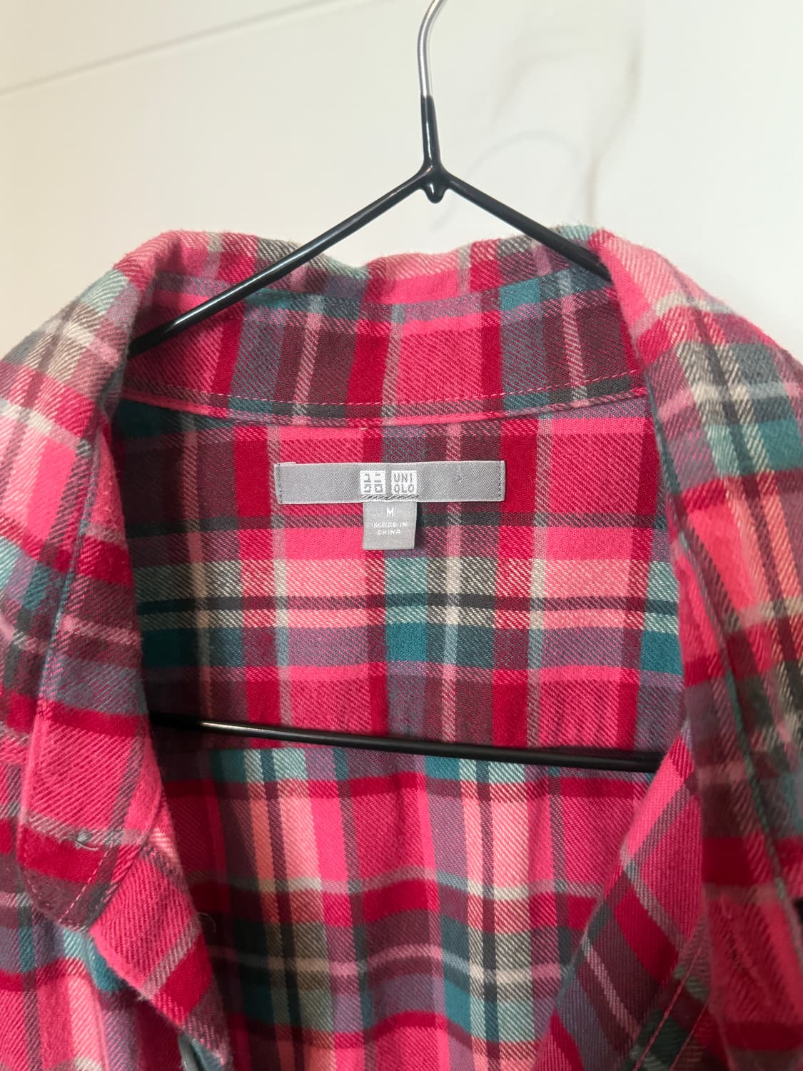 유니클로 체크셔츠 상품이미지3