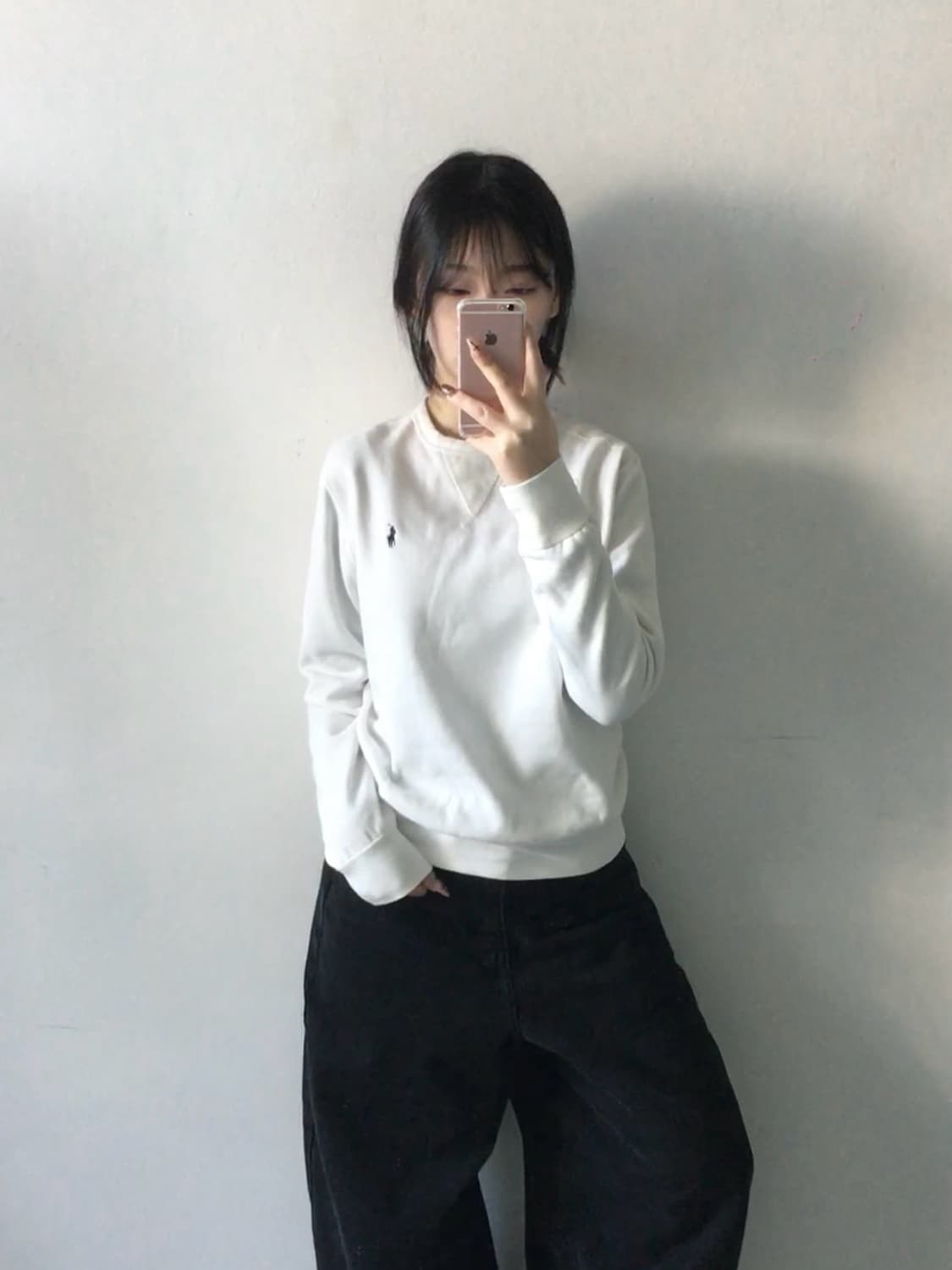 폴로 랄프로렌 로고 맨투맨 상품이미지1