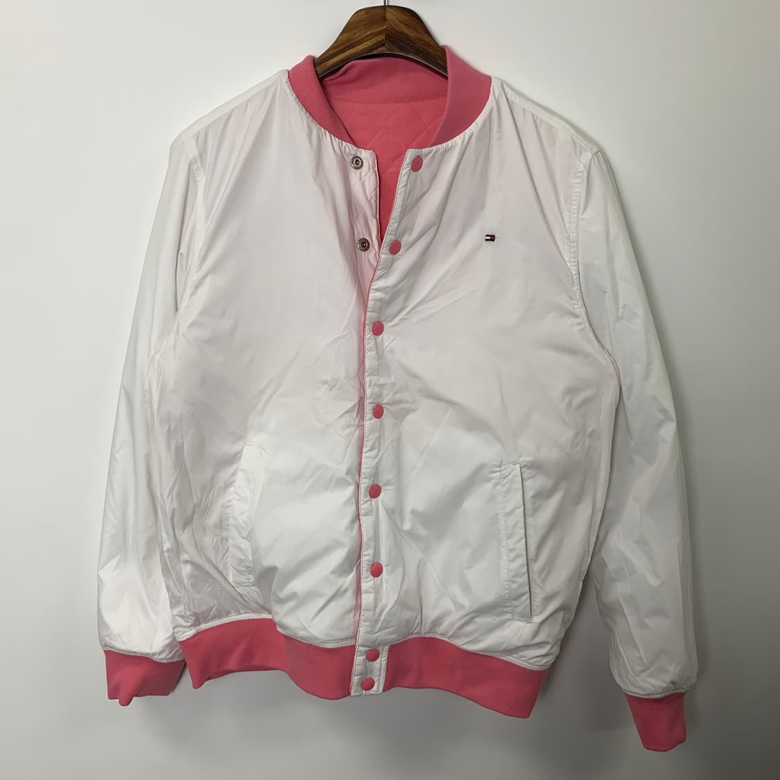 타미힐피거 퀼팅 리버시블 봄버 자켓 상품이미지6