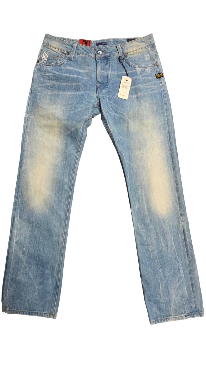 G-STAR RAW 청바지 연청 워싱 데님(W33/L32) 상품이미지1