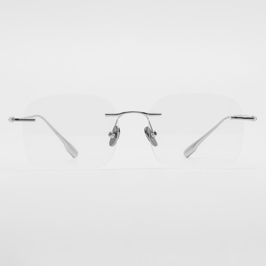 세미콜론 아이웨어 줄리엔 실버 무테 블루라이트 안경 상품이미지2