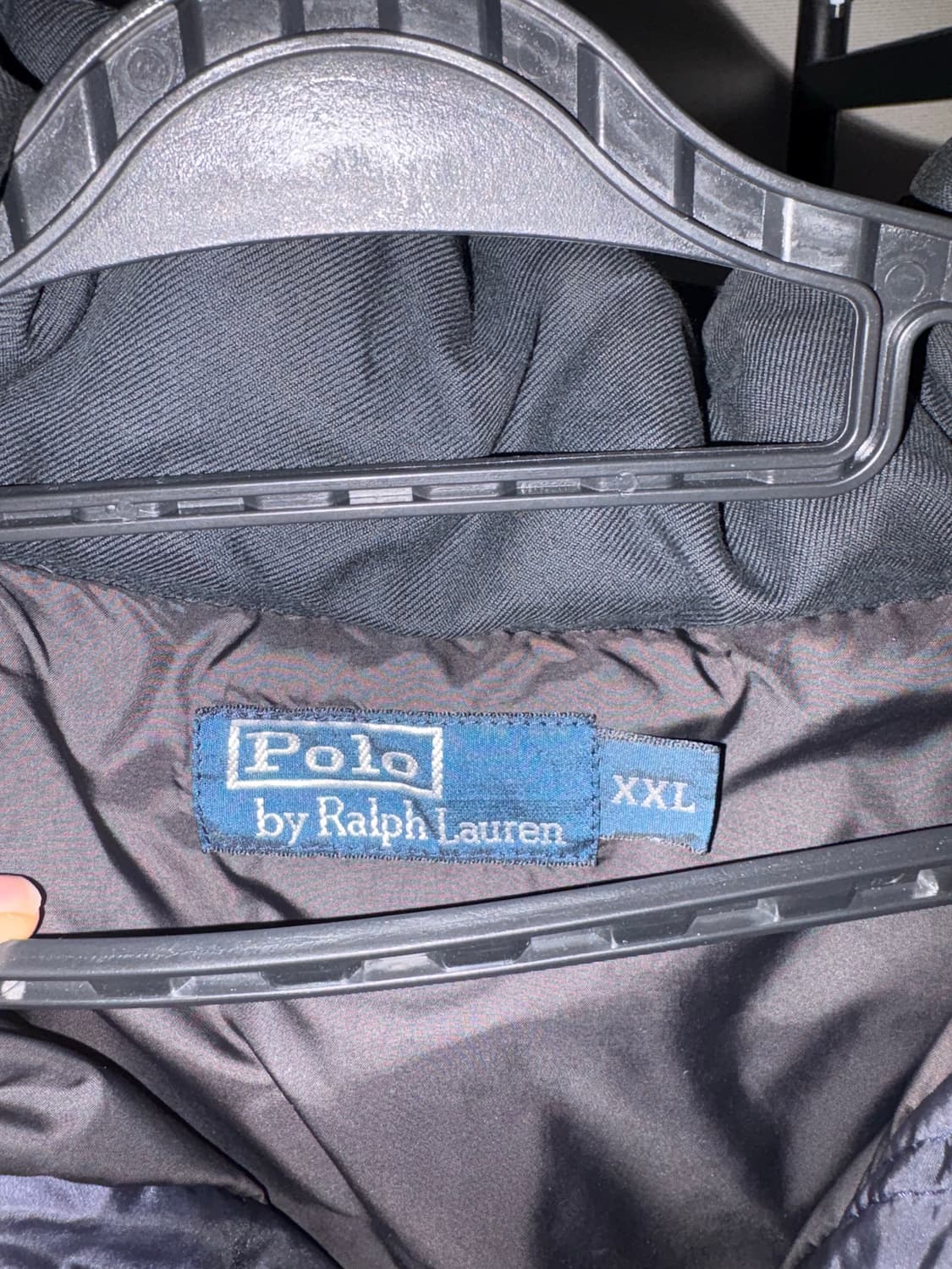 폴로 숏패딩 빈티지 상품이미지5