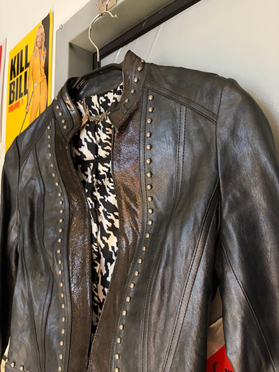 데코 양가죽 레더자켓 상품이미지4