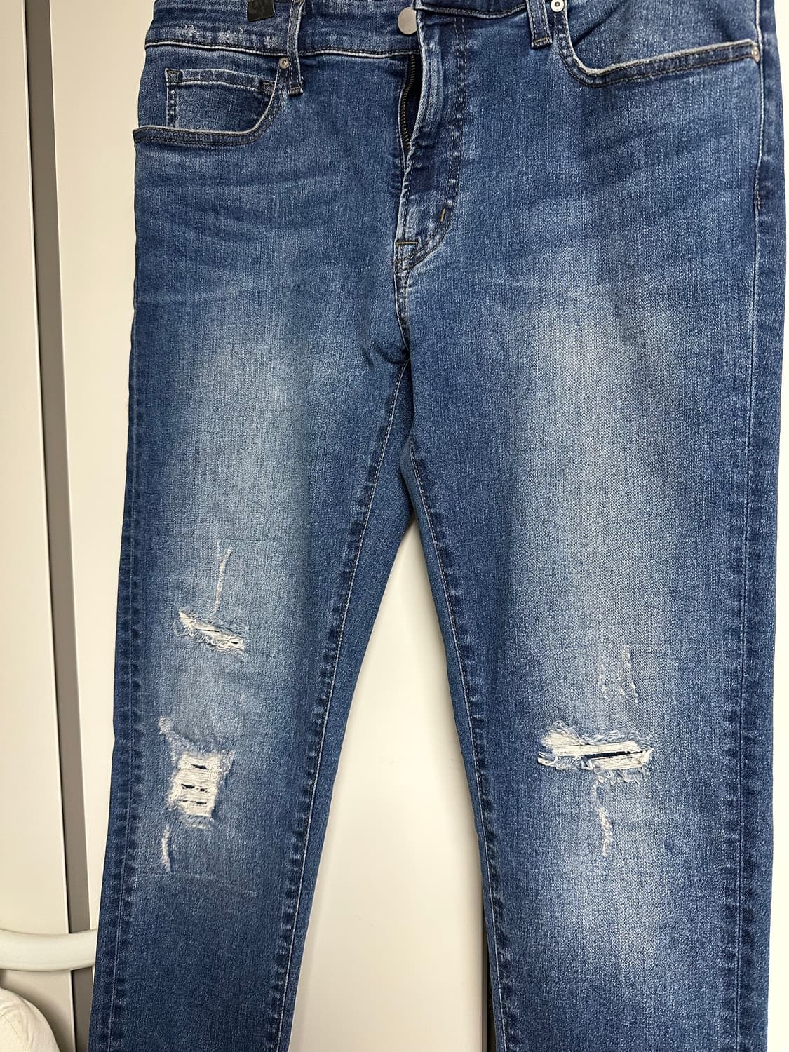 유니클로 데미지 워싱 데님 86사이즈 판매 상품이미지2