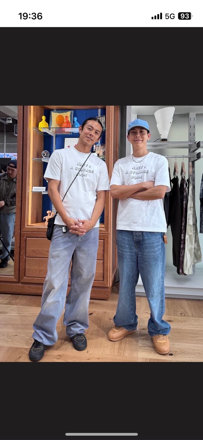 IAB STORAGE ROOM T-SHIRT (white_2XL) 상품이미지3