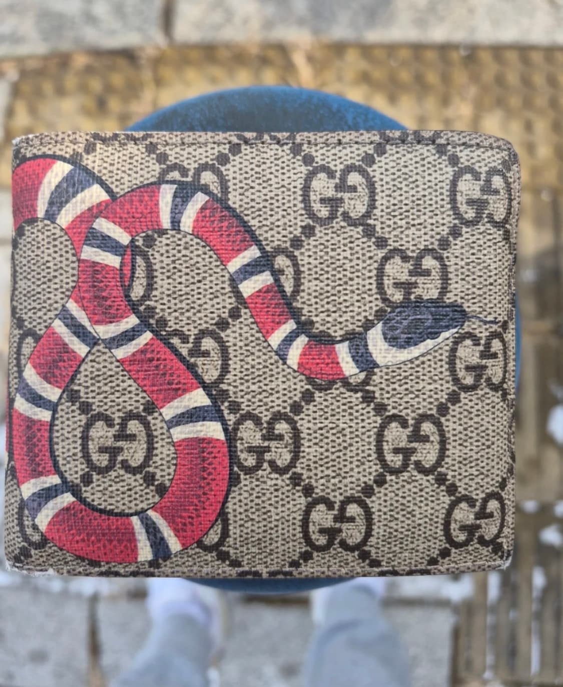 구찌 스네이크 반지갑  상품이미지1